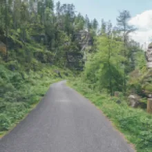 údolím říčky křinice