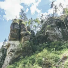 údolím říčky křinice