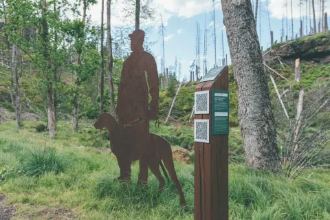 údolím říčky křinice